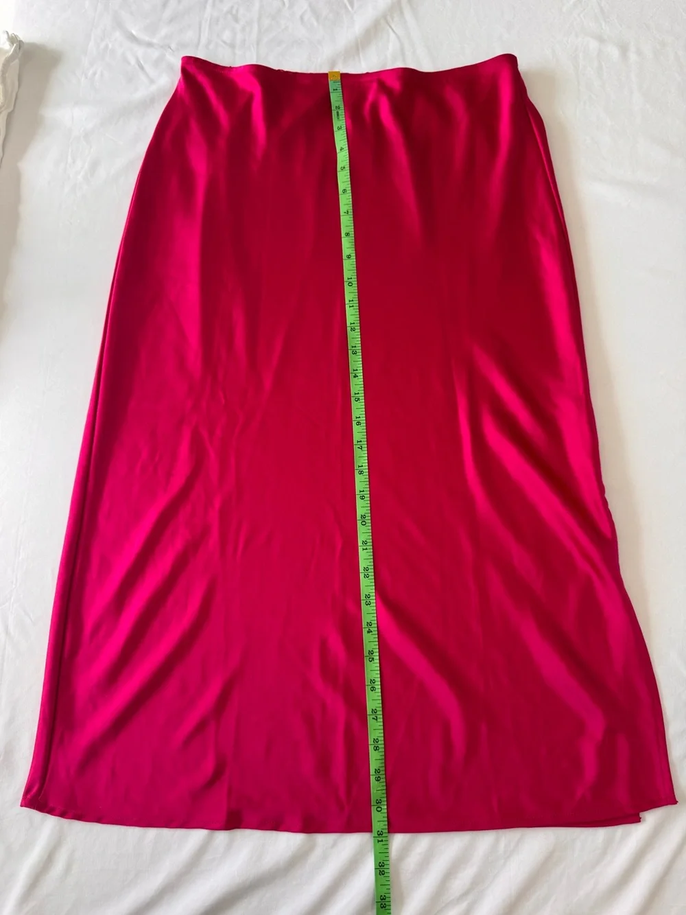 Old Navy Hot Pink Maxi Slip Skirt Size Large Petite NWT